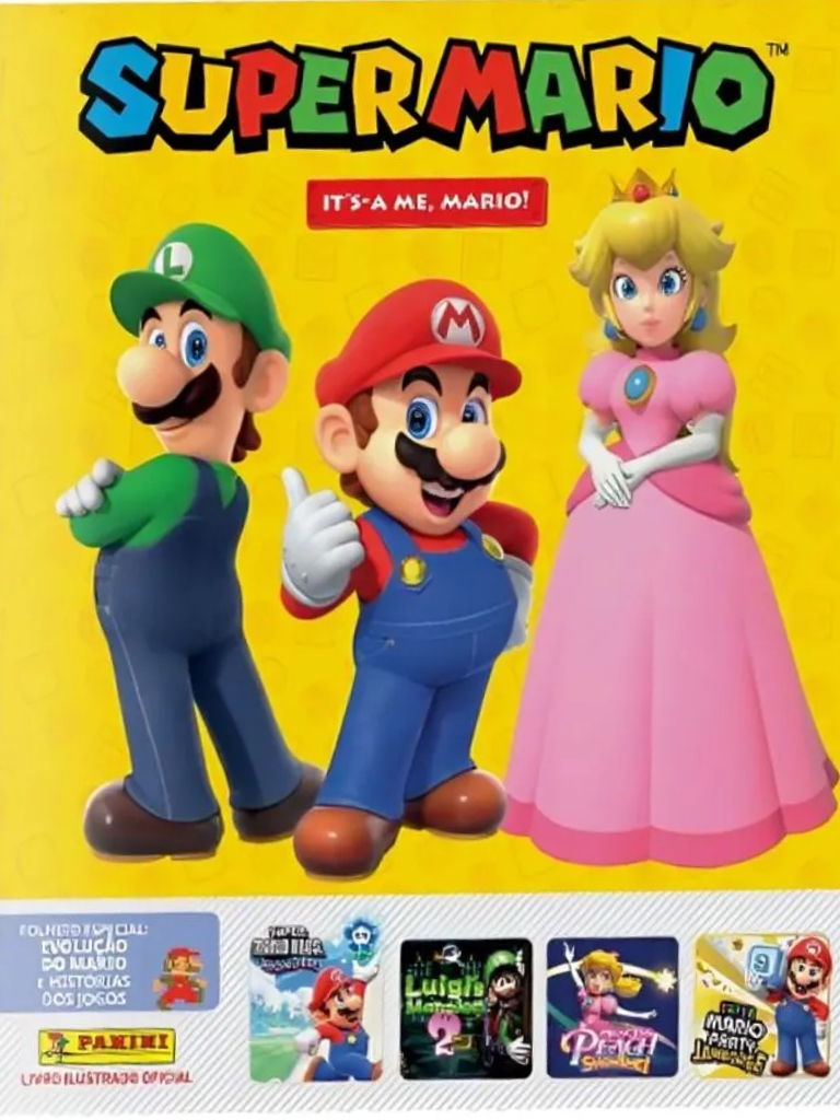 Super Mário Capa Amarela